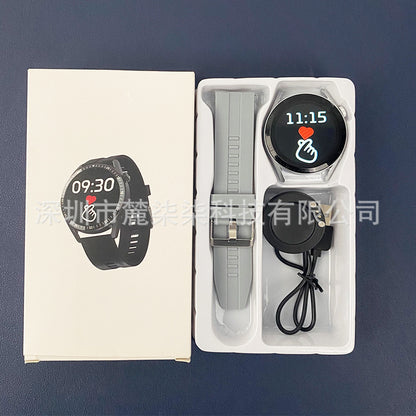 Reloj deportivo multifuncional con pantalla redonda y llamadas Bluetooth de 1,32" 