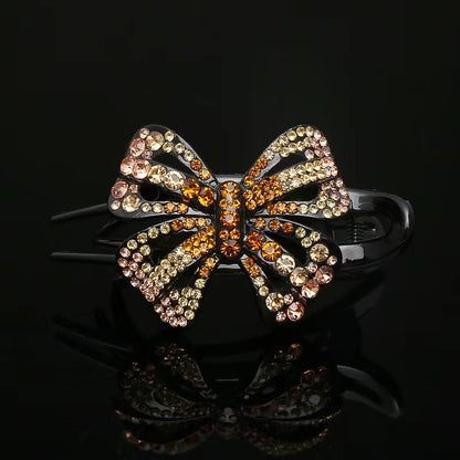 Korean ins decorative head three-tooth clip