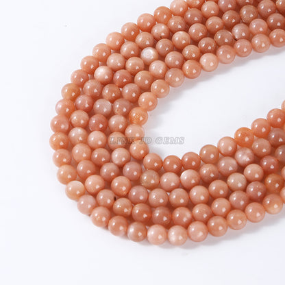 7A sun stone loose beads DIY