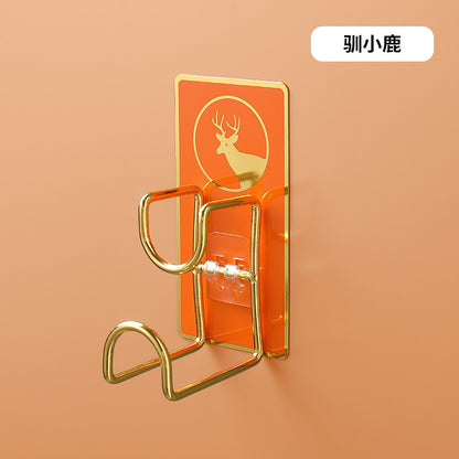 Estante de almacenamiento para lavabo montado en la pared 