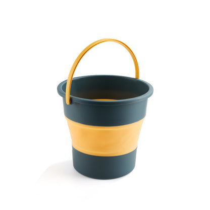 Folding Bucket Expandable Portable Plastic Silicone Bucket