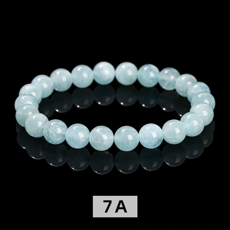 Grade A Brazilian Natural Aquamarine Bracelet