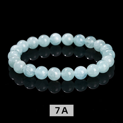 Grade A Brazilian Natural Aquamarine Bracelet