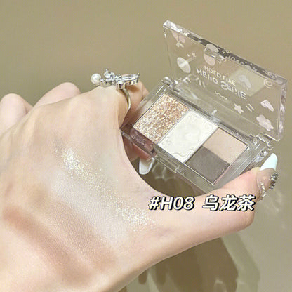 Four-Color Pocket-Sized Eyeshadow Palette