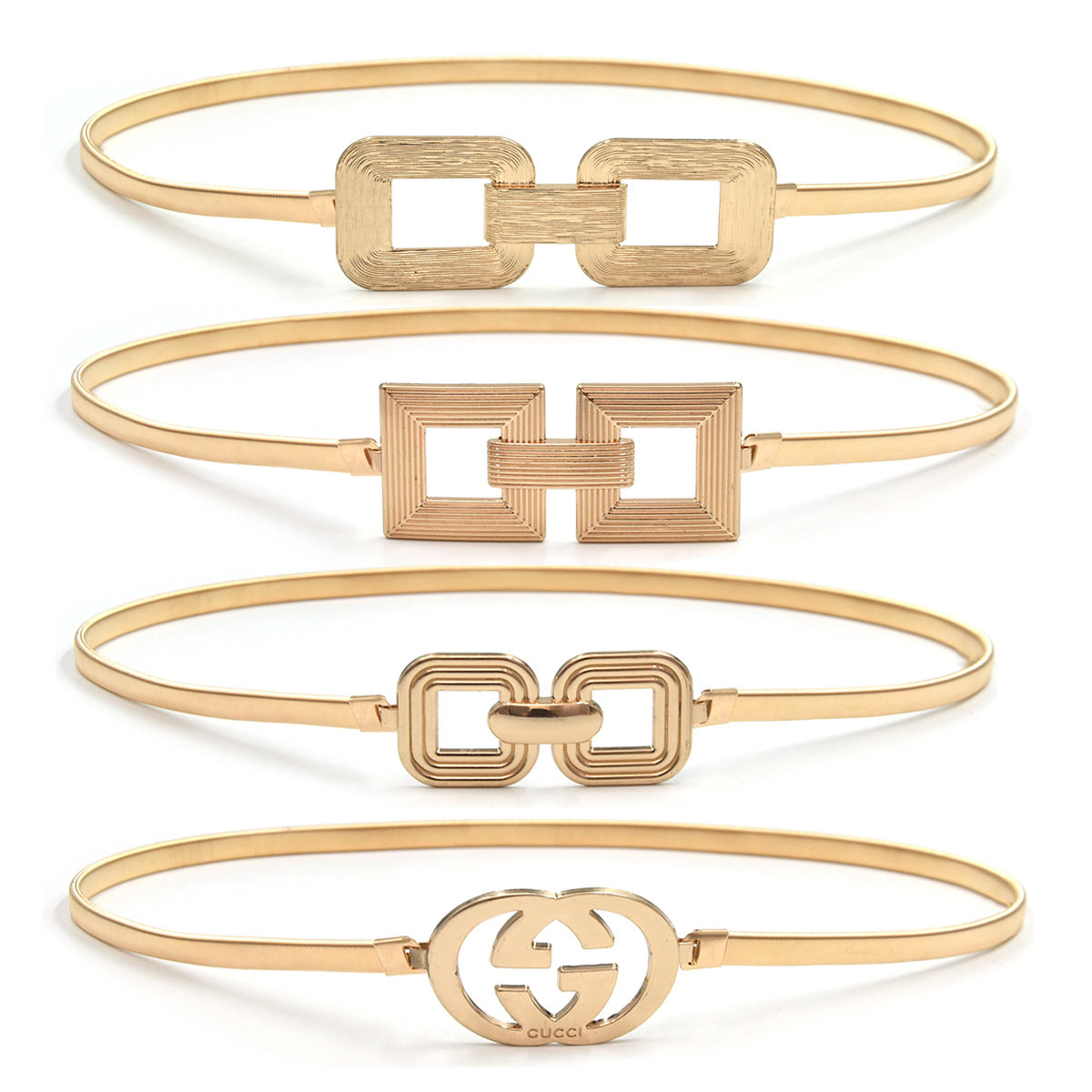 Fashion Metal Spring Waist Chain