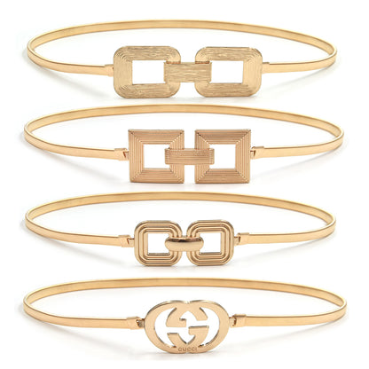 Fashion Metal Spring Waist Chain