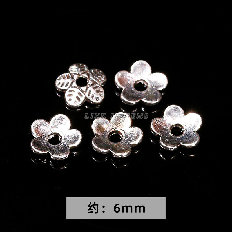 Alloy plated real antique silver accessories DIY hand