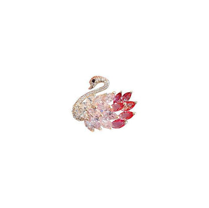 Swan pin lady