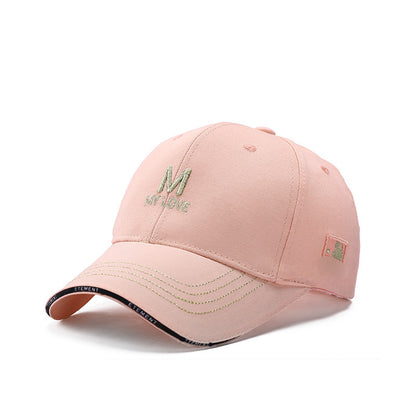Gorra de pico de pato versátil y texturizada de estilo coreano 