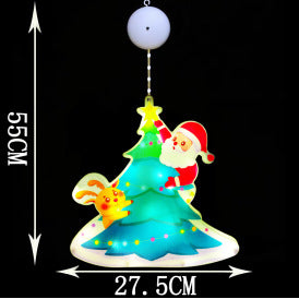 Halloween Christmas Series Suction Cup Lights Ladder Lights