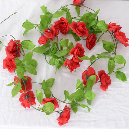 Artificial rose vine