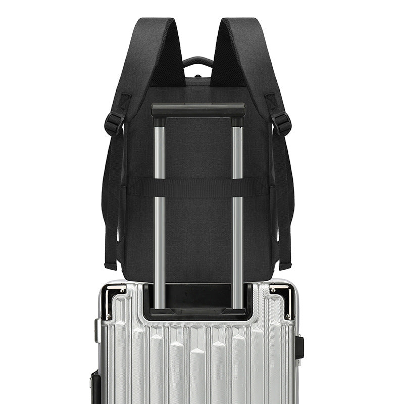 Computer bag multifunctional double backpack