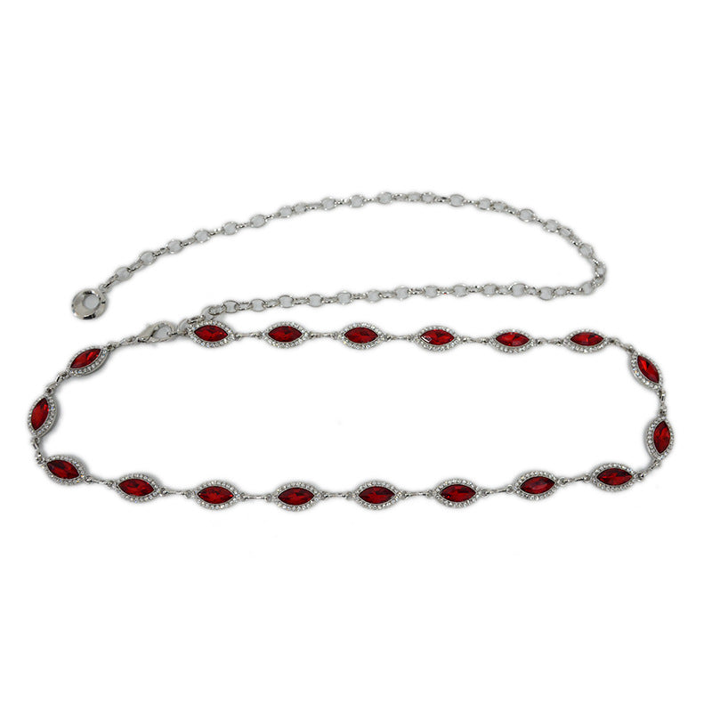 Halloween Decorative Crystal Waist Chain