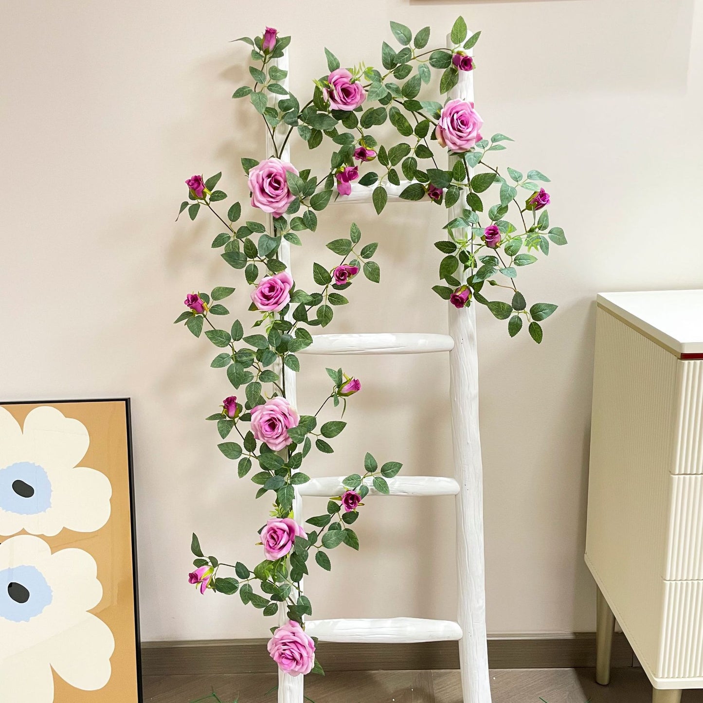 Rose vine artificial flower