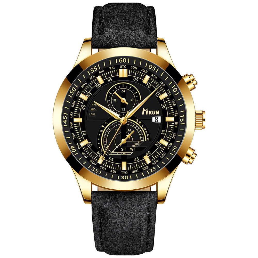 Simple sports belt quartz watch
