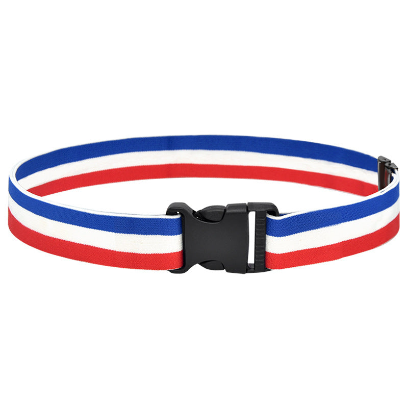 Elastic belt, adjustable