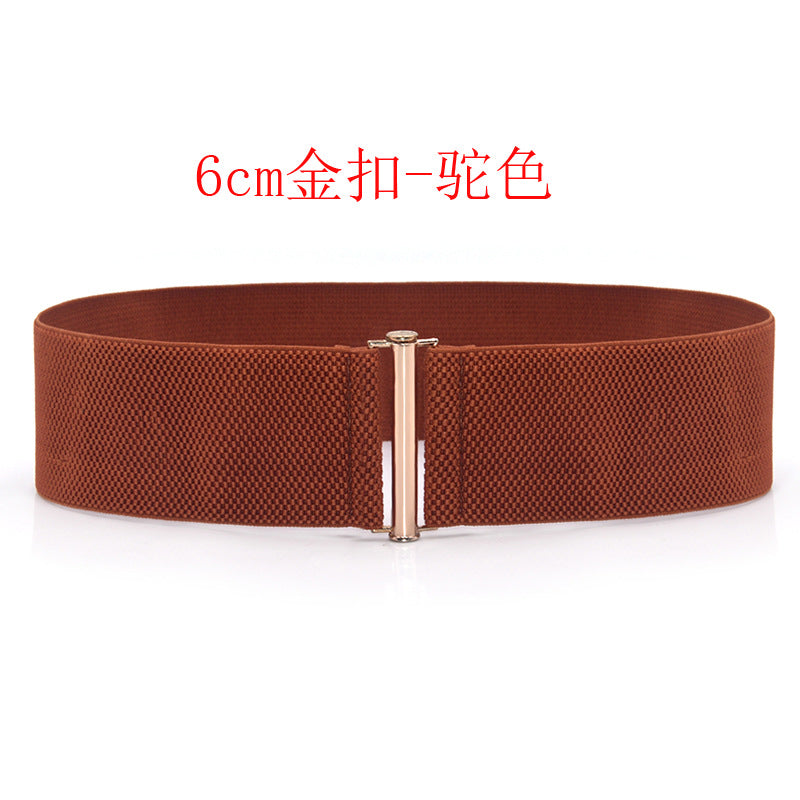 European and American fashion elastic elastic belt