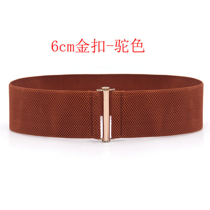 European and American fashion elastic elastic belt