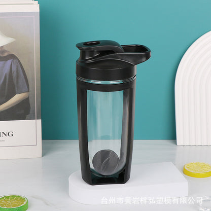 500Ml Portable Plastic Double Layer Shaker Cup