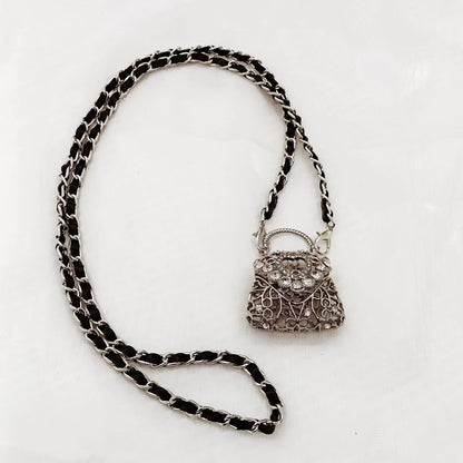 Hollow metal decorative bag