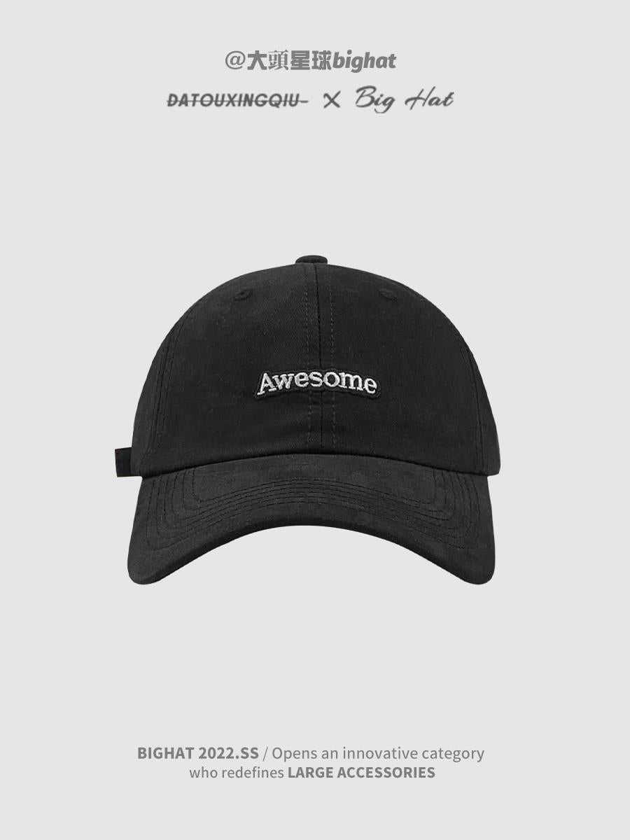 Candy Color Oversized Cap