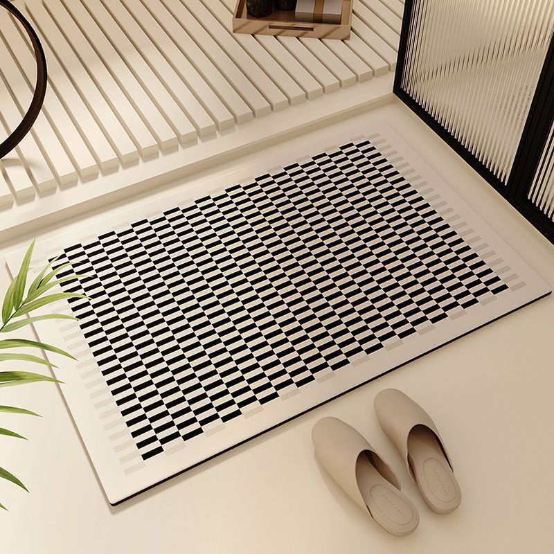 Creamy Diatomaceous Earth Mat, Absorbent and Anti-Slip