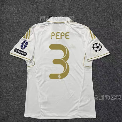 11-12 Real Madrid Retro 14 Guti Kak¨¢ Ra¨²l Redondo 7 Ronaldo Home Away GK