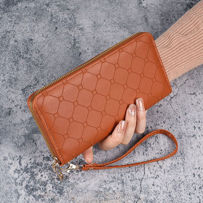 Doka zipper holding mobile phone bag female