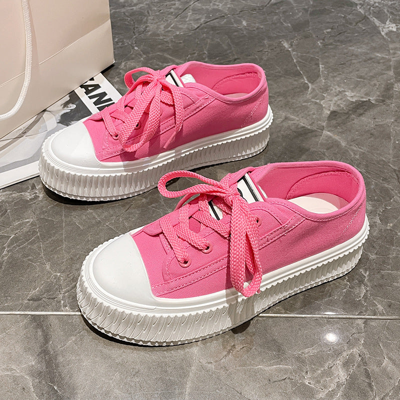 Chanel style thick-soled women's shoes