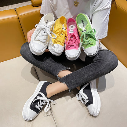 Chanel style thick-soled women's shoes