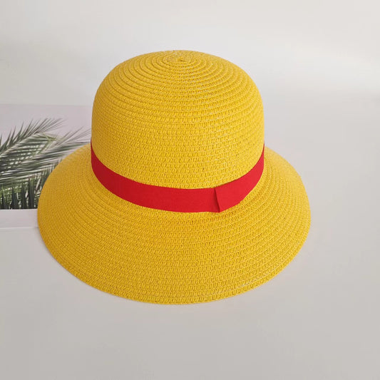 Fisherman Hat One Piece Luffy Style Sun Protection COSPLAY