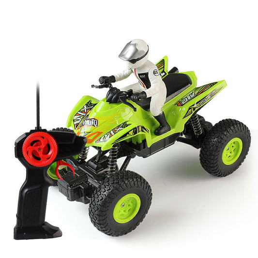 Coche y motocicleta con Control remoto recargable: deriva de alta velocidad, carreras eléctricas para niños y vehículos todoterreno de juguete 
