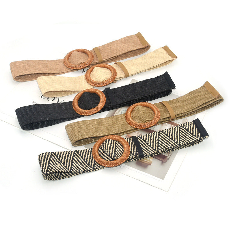 Non-porous round hole texture belt belt