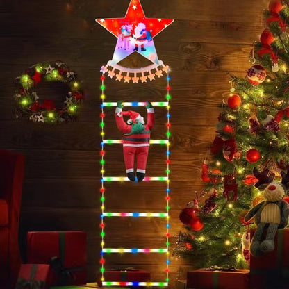 Luz de escalera de Papá Noel 
