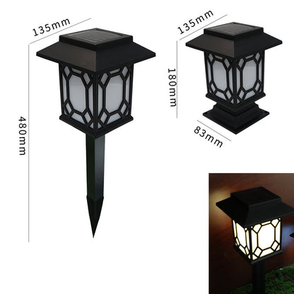 Solar house lamp Home garden landscape lamp