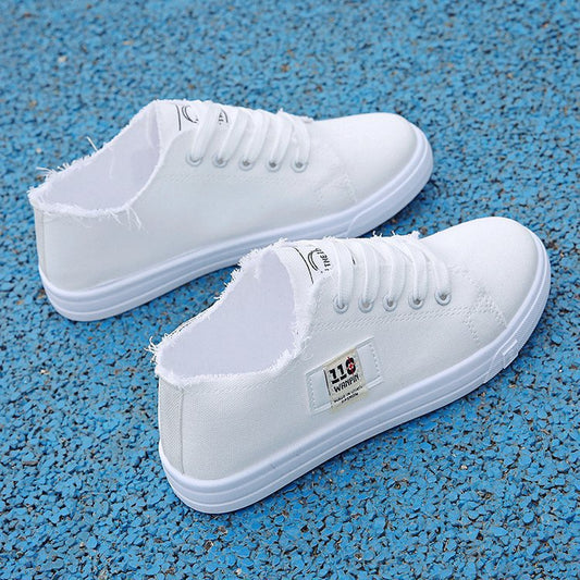 Round head with casual women's shoes