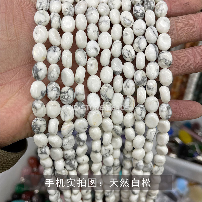 8X10mm crystal jade oval loose beads