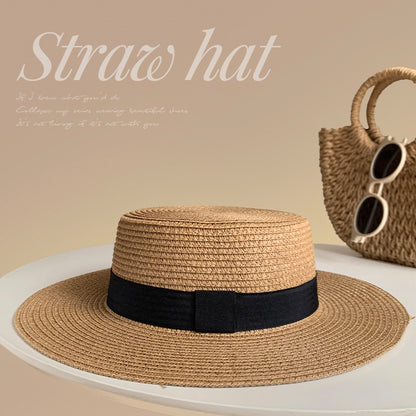 Sombrero de paja retro para el sol 