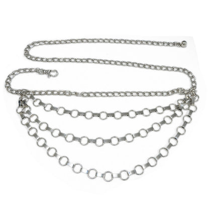 Punk chain waist chain