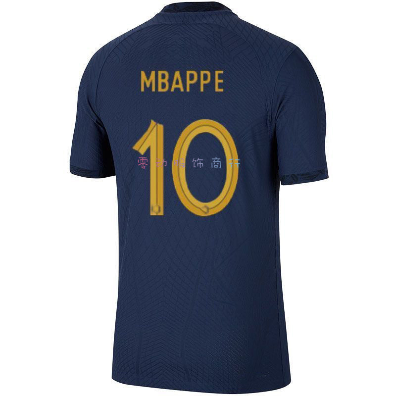 2022 France Home Jersey Mbapp¨¦ Benzema Giroud Griezmann Thai Short Sleeve