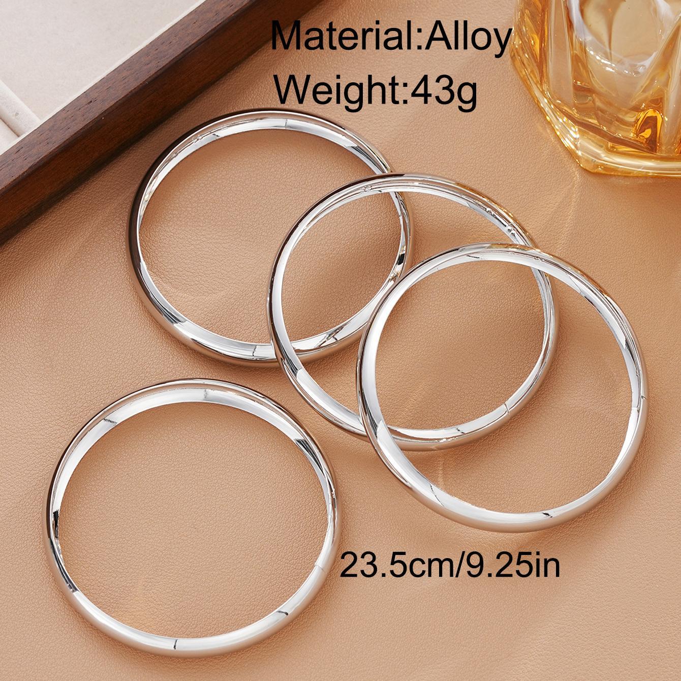 Geometric Metal Bracelet