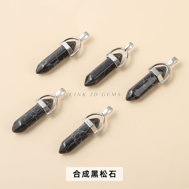 Hexagonal pillar pendant