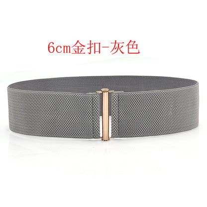 European and American fashion elastic elastic belt