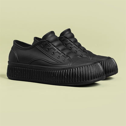 Height-increasing rain shoes for women