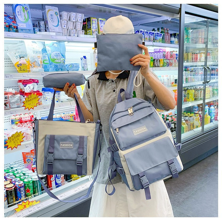 Summer school bag large capacity backpack