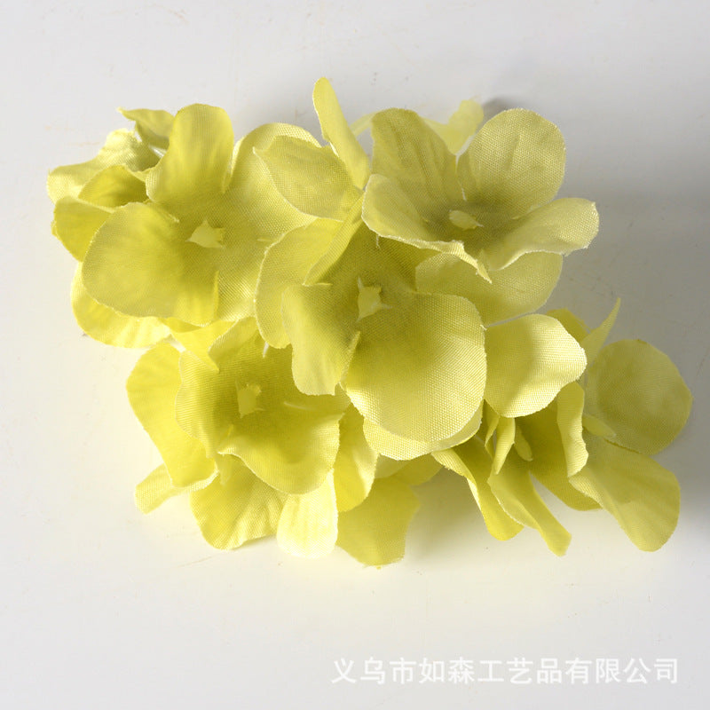 DIY hydrangea artificial flower petals