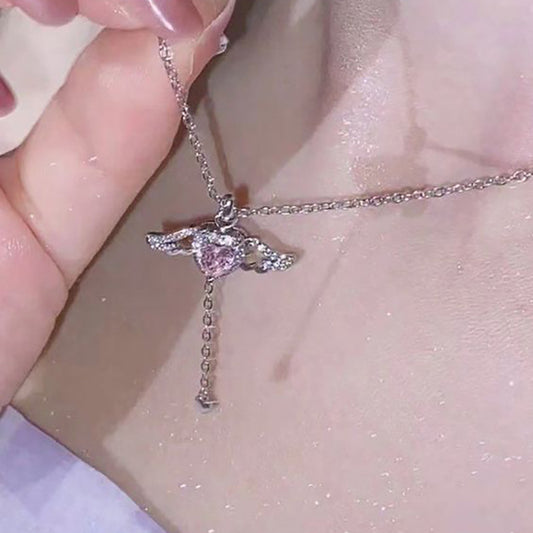 Cupid Heart Necklace Women