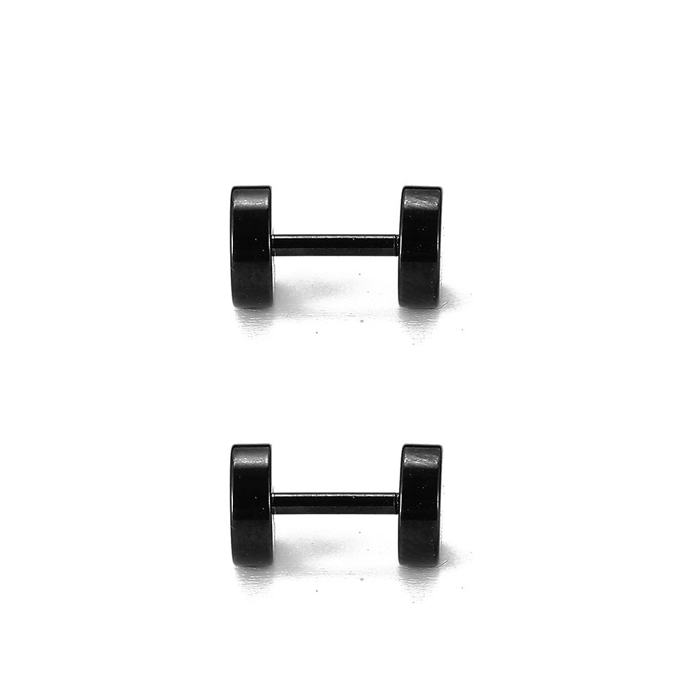 Pendientes estilo punk con forma de cruz en forma de C al por mayor 