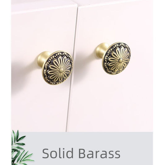 European copper handle