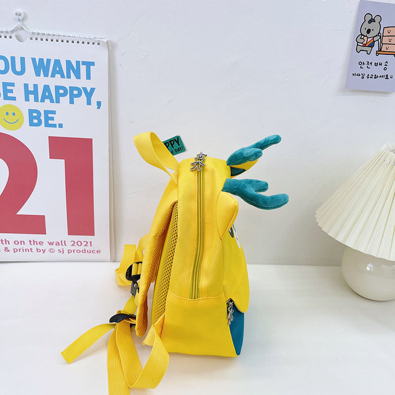 Breathable backpack cute deer backpack